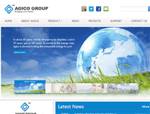 Tablet Screenshot of agicogroup.com